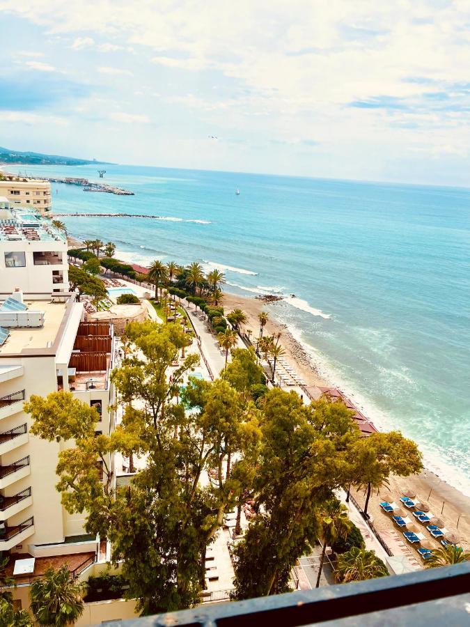 Apartamento Lujoso Y Moderno Vistas Panoramicas Al Mar Marbella Exteriör bild